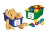 Insteekmapje - Lakeshore Learning - zelfklevend - 9 x 9 cm - set van 30