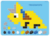 Bouwset - Archi Dino - Bouw je dino - set van 750 assorti