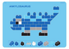 Bouwset - Archi Dino - Bouw je dino - set van 750 assorti