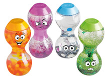 Sensorisch materiaal - hand2mind Express Your Feelings Sensory Bottles - opgewonden, ongeduldig, eenzaam en nerveus - sensorische flessen - set van 4 assorti