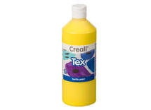 Verf - textielverf - Creall Tex - 500 ml - geel - per stuk