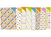 Karton - knutselkarton - feest - met motieven - 25 x 35 cm - 160 g - set van 40 assorti