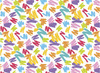 Karton - knutselkarton - feest - met motieven - 25 x 35 cm - 160 g - set van 40 assorti