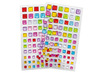 Edelstenen - strass - vierkant - decoratie - set van 168 assorti