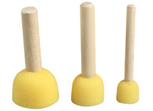 Verfdotters - verf - voordeelpakket - hout - set van 30 assorti