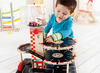 Speelgoed - garage - Hape Park & Go Garage - voertuigen - hout - per stuk