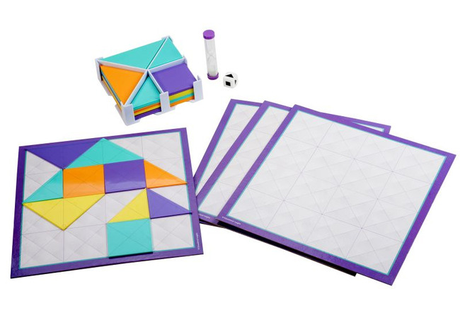Denkspel - Learning Resources - Shapes Up - tangram - kleur en vorm - per spel