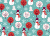 Karton - knutselkarton - kerst - met motieven - 25 x 35 cm - 160 g - set van 40 assorti