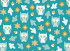 Karton - knutselkarton - kerst - met motieven - 25 x 35 cm - 160 g - set van 40 assorti