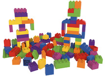 Blokken - Biobuddi - bassisset - set van 100 assorti
