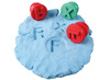 Stempels - kleistempels - easy grip - kleine letters - boetseren - set van 26