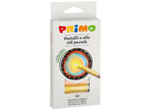 Waskrijt - Primo - budget - set van 12 assorti