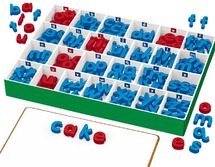 Magneten - Lakeshore Learning - magnetische letters - voordeelpakket - set van 240 assorti