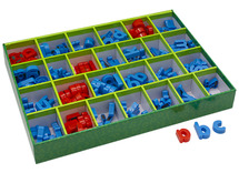 Magneten - Lakeshore Learning - magnetische letters - voordeelpakket - set van 240 assorti