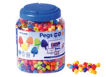 Parels - steekparels - multi - voordeelpakket - set 2 - 15 mm - voor GE4827 en XA9058 - set van 1300