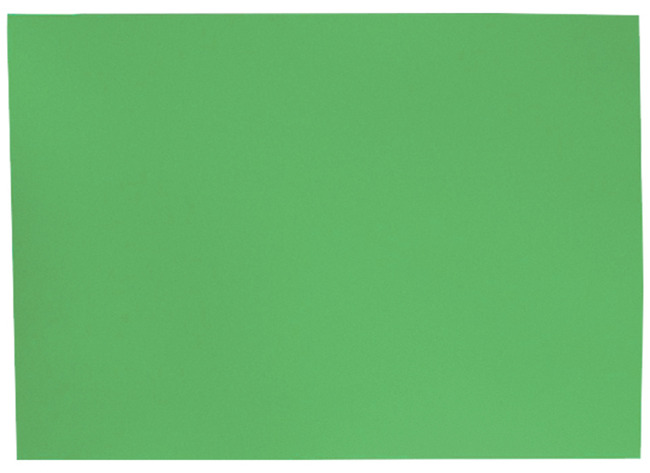 Knutselpapier - Folia - 50 x 70 cm - 130 g - grasgroen - set van 10