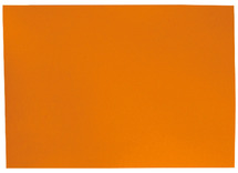 Knutselpapier - Folia - 50 x 70 cm - 130 g - lichtoranje - set van 10
