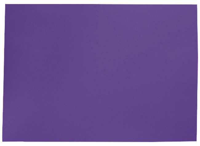 Knutselpapier - Folia - 50 x 70 cm - 130 g - lila - pak van 10 vellen