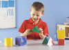 Geometrische lichamen - geometrische vormen - transparant - meetkunde - set van 11 assorti