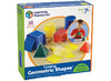 Geometrische lichamen - geometrische vormen - transparant - meetkunde - set van 11 assorti