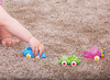 Speelgoed - voertuigen - Viking Toys Mini Chubbies - auto's - kunststof - set van 7 assorti