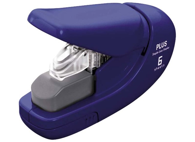 Nietmachine - Plus - nieten zonder nietjes - wit - per stuk