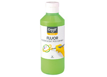 Verf - plakkaatverf - Creall Fluor - fluo - 250 ml - groen - per stuk