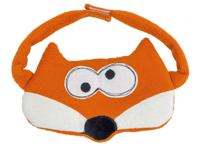 Blinddoek - velcro - slimme vos - per stuk