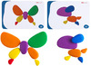 Kleur en vorm - EDX Education Rainbow Pebbles - regenboogstenen - set van 36 assorti