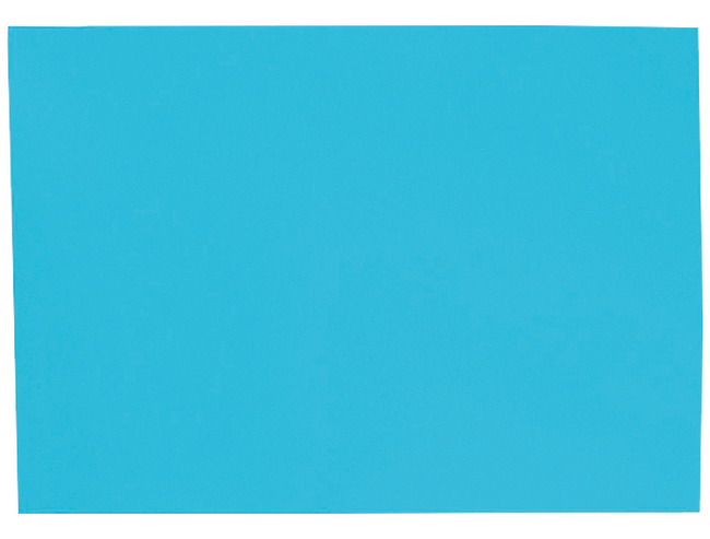 Karton - Bristol - 270 g - 50 x 70 cm - blauw - set van 10