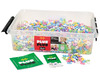 Bouwset - Plus Plus - 2D- en 3D-constructies - 2 cm - pastel - set van 3600 assorti