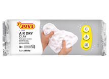 Boetseerklei - Jovi - air dry - wit - 1 kg - boetseren - per stuk