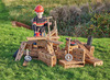 Bouwset - in- en outdoor - hout - per set