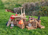 Bouwset - in- en outdoor - hout - per set