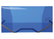 Mappen - elastomap - Exacompta - met kleppen - 23,5 x 12 cm - per stuk