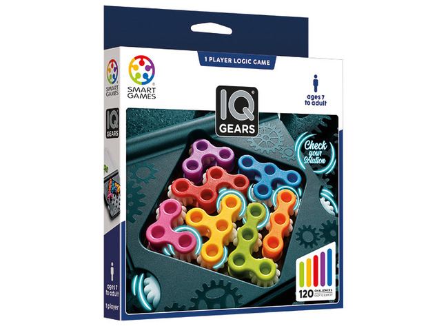 Denkspel - SmartGames IQ Gears - per spel