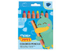 Potloden - Waspotloden - Jovi - 4 in 1 - set van 6 assorti