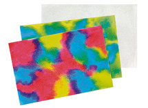 Knutselpapier - kleurabsorberend papier - 30 x 46 cm - assortiment van 50