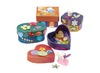 Figuren - papier-maché - mini-doosjes - hart, rechthoek, ovaal en meer - set van 6