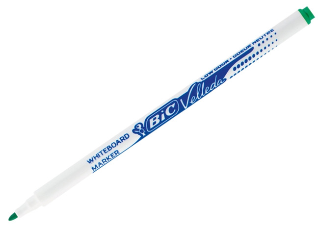 Stiften - whiteboard stiften - BIC Velleda 1721 - rond - 1,5 mm - groen - per stuk