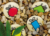 Spel - sorteerspel - Yellow Door Sorting Stones - sorteerstenen - per spel