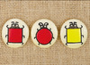 Spel - sorteerspel - Yellow Door Sorting Stones - sorteerstenen - per spel