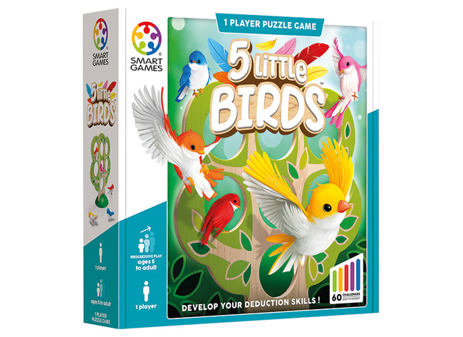 Denkspel - SmartGames 5 Little Birds - vogels - per spel