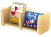 BOEKENSTAND MET 2 VAKKEN