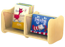 BOEKENSTAND MET 2 VAKKEN
