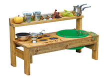 Keuken - modderkeuken - 100 x 42 x 57 cm - hout - per stuk