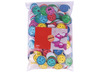 Foam stickers - APLI - smileys - set van 500 assorti