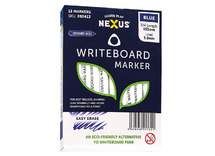 Potloden - whiteboard - Nexus - blauw - set van 12