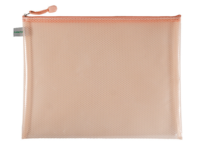 Ritstas - PVC free - A4 - pastel - oranje - per stuk