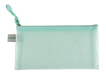 Ritstas - Pennenzak - PVC free - pastel - groen - per stuk